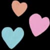 Эмодзи из набора flowers & hearts для Телеграм: Статические 🩵