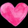 Эмодзи из набора flowers & hearts для Телеграм: Статические 🩷