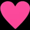 Эмодзи из набора flowers & hearts для Телеграм: Статические 🩷