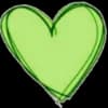 Эмодзи из набора flowers & hearts для Телеграм: Статические 💚