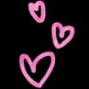 Эмодзи из набора flowers & hearts для Телеграм: Статические 💕