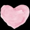 Эмодзи из набора flowers & hearts для Телеграм: Статические 🩷