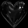 Эмодзи из набора flowers & hearts для Телеграм: Статические 🖤