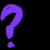 Эмодзи из набора Фиолетовый алфавит от @delaimem для Телеграм: Статические ❓