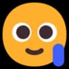 Эмодзи из набора Windows 11 Smileys для Телеграм: Статические 🥲