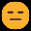 Эмодзи из набора Windows 11 Smileys для Телеграм: Статические 😑