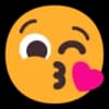 Эмодзи из набора Windows 11 Smileys для Телеграм: Статические 😘
