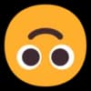 Эмодзи из набора Windows 11 Smileys для Телеграм: Статические 🙃