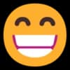 Эмодзи из набора Windows 11 Smileys для Телеграм: Статические 😁
