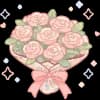 Эмодзи из набора жду лето @cute_enot_art для Телеграм: Статические 🌹