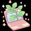 Эмодзи из набора жду лето @cute_enot_art для Телеграм: Статические 💻