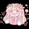 Эмодзи из набора жду лето @cute_enot_art для Телеграм: Статические ✌️