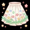 Эмодзи из набора жду лето @cute_enot_art для Телеграм: Статические 👗