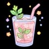 Эмодзи из набора жду лето @cute_enot_art для Телеграм: Статические 🍹