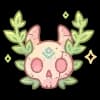 Эмодзи из набора жду лето @cute_enot_art для Телеграм: Статические 💀