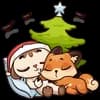 Эмодзи из набора Вместе теплее @TgEmojis для Телеграм: Статические 😴