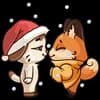 Эмодзи из набора Вместе теплее @TgEmojis для Телеграм: Статические 👩❤️💋👨