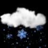 Эмодзи из набора ☁ Weather: @Faittereya ☁ для Телеграм: Статические 🌨️