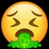 Эмодзи из набора Whatsapp Emojis для Телеграм: Статические 🤮