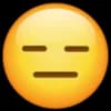 Эмодзи из набора Whatsapp Emojis для Телеграм: Статические 😑