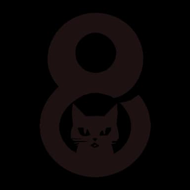 Эмодзи из набора (@ShoutoEmoji) ABCAT для Телеграм: Анимированные 8️⃣
