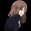 Эмодзи из набора Драма-тян @Nyasticks для Телеграм: Статические 😥