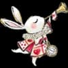 Эмодзи из набора Алиса в стране чудес @Faittereya для Телеграм: Статические 🐇