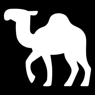 Эмодзи из набора Animals Adaptive (@NDFoundry's import) для Телеграм: Анимированные 🐫