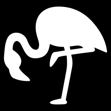 Эмодзи из набора Animals Adaptive (@NDFoundry's import) для Телеграм: Анимированные 🦩