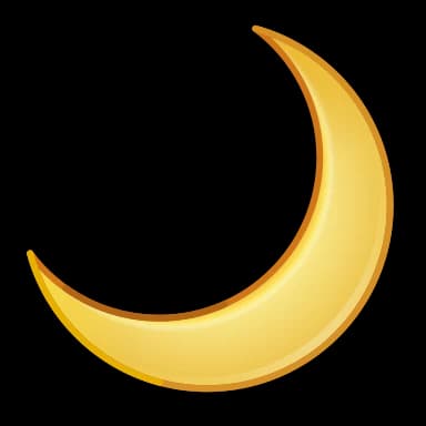 Эмодзи из набора Animated & Adaptive | @UNUAL для Телеграм: Анимированные 🌙