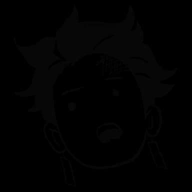 Эмодзи из набора Anime HD @kotletovvemoji для Телеграм: Анимированные 😦