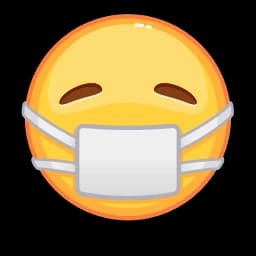 Эмодзи из набора Animated Emoji для Телеграм: Анимированные 😷