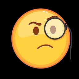 Эмодзи из набора Animated Emoji для Телеграм: Анимированные 🧐