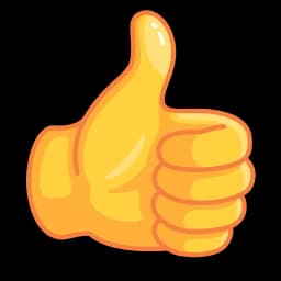 Эмодзи из набора Animated Emoji для Телеграм: Анимированные 👍