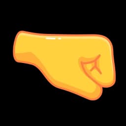 Эмодзи из набора Animated Emoji для Телеграм: Анимированные 🤜