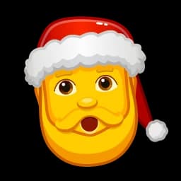 Эмодзи из набора Animated Emoji для Телеграм: Анимированные 🎅