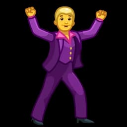 Эмодзи из набора Animated Emoji для Телеграм: Анимированные 🕺