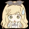 Эмодзи из набора Alice Emoji :: @line_stickers для Телеграм: Статические 😱