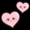 Эмодзи из набора Menhera-chan. Emoji :: @line_stickers для Телеграм: Статические 💕