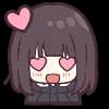 Эмодзи из набора Menhera-chan. Emoji :: @line_stickers для Телеграм: Статические 😍
