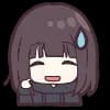 Эмодзи из набора Menhera-chan. Emoji :: @line_stickers для Телеграм: Статические 😅