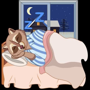 Стикер из набора Я люблю TON | @ilovetoncoin для Телеграм: Анимированные 😴