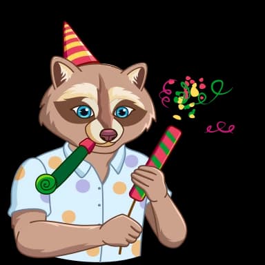 Стикер из набора Я люблю TON | @ilovetoncoin для Телеграм: Анимированные 🥳