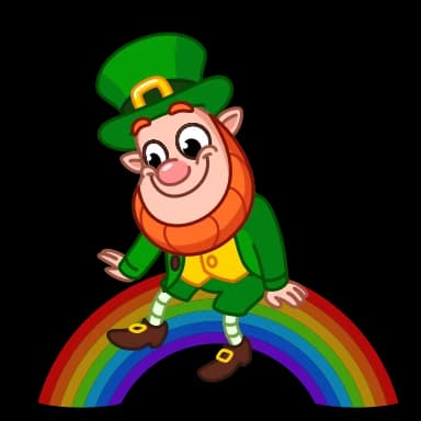 Стикер из набора Leprechaun для Телеграм: Анимированные 🌈