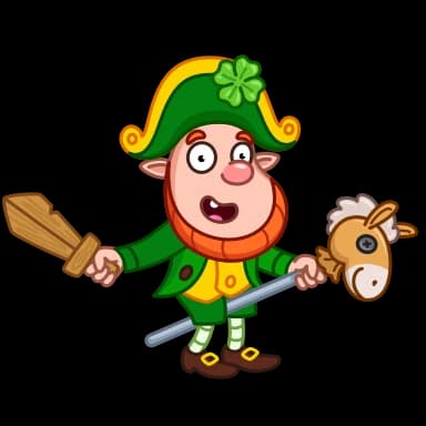 Стикер из набора Leprechaun для Телеграм: Анимированные 🤪