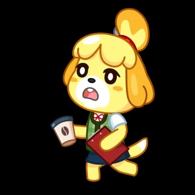 Стикер из набора Isabelle для Телеграм: Анимированные 🤯