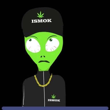 Стикер из набора ismok420 для Телеграм: Анимированные 🙄