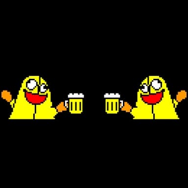 Стикер из набора LIHKG Lomore MK2 (Unofficial) для Телеграм: Анимированные 🍻