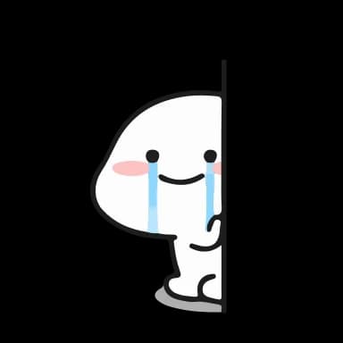 Стикер из набора Quby (@TgSticker) для Телеграм: Анимированные 😭