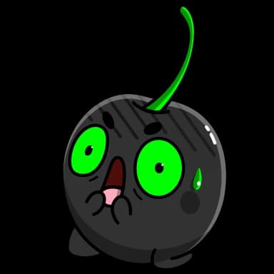 Стикер из набора Toxic Cherry @Stickersey для Телеграм: Анимированные 😱